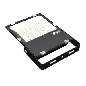 Outdoor Waterproof Slim Warm 80W LED Flood Light for Building Exteriors Boat Flood Light