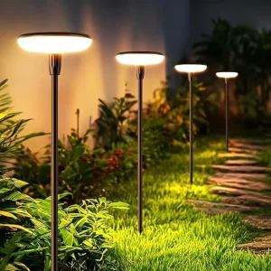 Outdoor Garden Hollow Lights Pathway Waterproof Led Landscape Lighting Pathway Lawn Decorate Solar Garden Lights