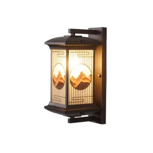 Outdoor Waterproof Square LED Wall Light IP65 Aluminum for Garden Villa Terrace Exterior Wall