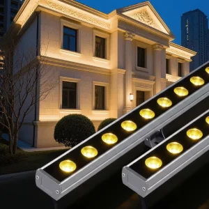 Outdoor Waterproof Wall Washer and LED Linear Light for Billboards Hotels Villas Bridges and Architectural Lighting Projects