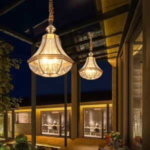 Outdoor Weatherproof All-Copper LED Ceiling Light