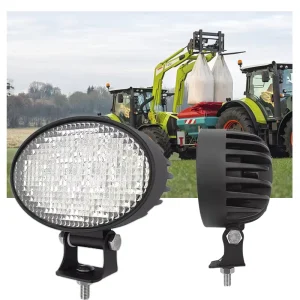 Oval LED Work Light IP67 39W Spot/Flood Light Tractor 12V 24V DC 2900lm 6000-6500K