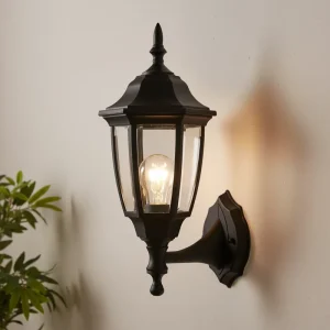 P341 IP44 Fluorescent PC Material Outdoor Classical Garden Lamp Vintage Wall Light