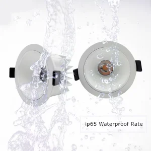 PF>0.95 Outdoor IP65 LED Recessed Downlight, 20W/24W, 90mm