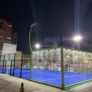 PW Model 002 Indoor Panoramic Paddle Tennis Court Equipment From Jiangsu Factory Price