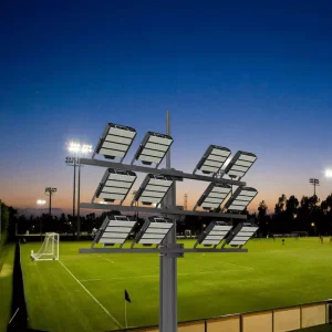 Padel Tennis Court Lighting LED Flood Light 250w 500w 750w 1000w 1250w 1500w Led High Mast Lighting with 165lm w High Efficiency
