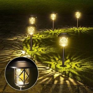 Portable Hot Style IP65 Waterproof Solar Powered Energy Motion Sensor Garden Outdoor Ground Light