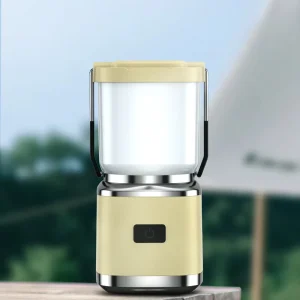 Portable Outdoor Camping LED Light USB Rechargeable Mini White Tent Lamp 350 Lumens IP44