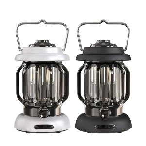 Portable Retro Outdoor Camping Lantern Vintage Camp Lamp Emergency Lighting for Off-Road Use