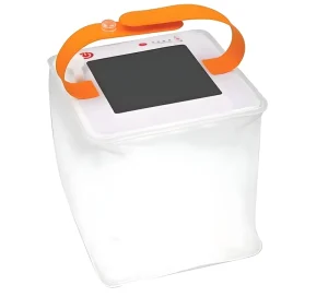 Portable Solar Rechargeable Folding LED Camping Lantern for Hiking and Travel