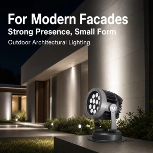 Professional 18W/36W LED Flood Light High Lumen Optical Design Aluminum Body Waterproof Outdoor Landscape Use D130
