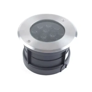 RGB 12W Stainless Steel Underground Light IP67 Underground Buried LED Lights DC24V Modern Garden LED Light