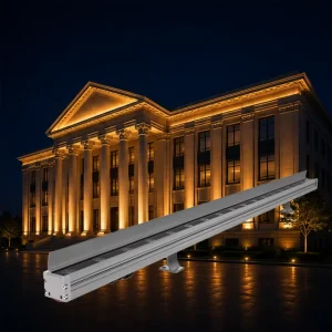 RGB Color-Changing Outdoor LED Wall Washer Light IP66 DMX512/TTL Control Building Facade Lighting