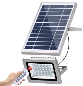 RGB Color Changing LED Solar Floodlight Aluminum IP65 Pathway Lighting for Garden Landscape Party Christmas Tree Decorations