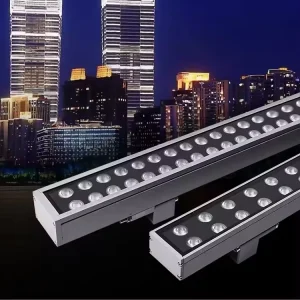RGB DMX Single-Color LED Outdoor Wall Washer Bar Light for Building Lighting