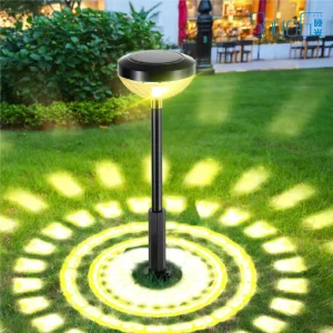 RGB IP65 Waterproof LED Solar Garden Outdoor Landscape Lawn Ground Light