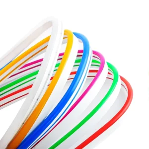 RGB SMD2835 12V 24V Slim Silicone Ultra Thin IP67 Waterproof Flexible Strip 6Mm LED Flex Neon Lights