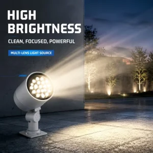RGBW DMX512 LED Flood Light IP65 Outdoor Architectural Wall Washer Surface-Mounted Spotlight 3-48W Matrix-WS