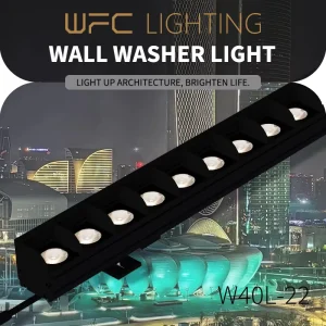 RGBW LED IP66 Aluminum Outdoor Landscape Lighting Wall Washers for Warehouse