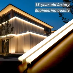 RGBW LED Linear Light DMX512 Programmable LED RGB Tube Light for Commercial Building Exterior