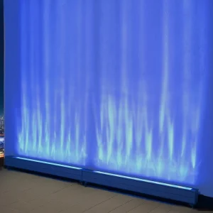 RGBW Waterproof Exterior Wall Washer Lights Hotel Stage Decoration Projector Lighting DMX Outdoor Building Light