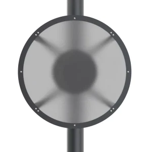 RUIROCK L06A B Aluminum Large Surface Light Fixture Accessories Waterproof Easy Installation for Uniform Outdoor Street Lighting