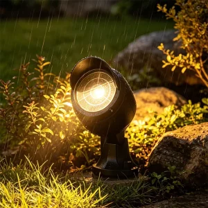 Rainproof IP65 LED Aluminum Garden Lamp Flexible Angle Adjustment Backyard Atmosphere Accessory Outdoor Flood Light