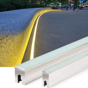 Recessed Led Inground Spot Light Front Door Yard Inground Garage Garden Driveway Linear Deck Decorative Stairs Slim Light