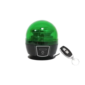 Rechargeable Magnetic Warning Beacon Light Cordless LED Strobe Light with Suction Cup 12-24V Vehicle Emergency Light