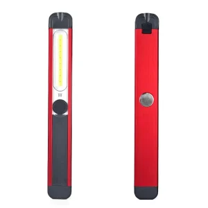 Rechargeable Portable LED Work Light Magnetic COB Red-Light Safety Inspection Camping Lamp