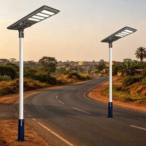Reliable 500W Integrated Solar Street Light Anti-Corrosion IP65 Waterproof Road Lamp for Philippines Monsoon Areas