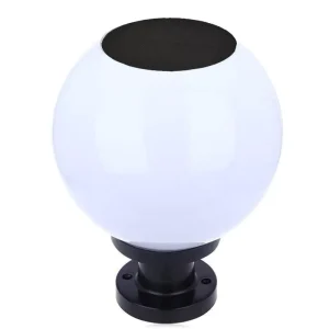 Remote Control 6 Color Globe Ball Shape LED Solar RGB Garden Light IP44 Waterproof Dimmable 270 Beam Angle High CRI 80 Outdoor