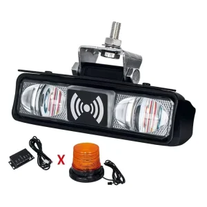 Sensors Integrated Warning Lights Adjustable Alarm Range Intelligent Security Safety radar Alarm System 12 100v