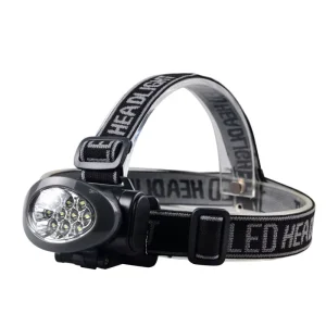 Small LED Hiking Headlamp Flashlight