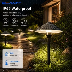 Smart RGBIC Outdoor LED Garden Mushroom Path Light WiFi APP Control IP65 Waterproof Lamp Luz Jardin Landscape Decoration