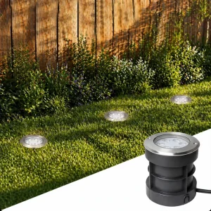Smart RGBW Chasing Color Inground Landscape Lighting LED Inground Deck Underground Lights
