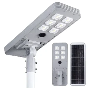 Smart Solar LED Street Light with CCTV Camera 4G Connectivity for Outdoor Energy Saving IP65 Rated for Road Application