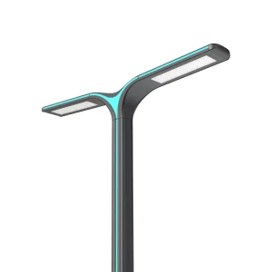 Solar & AC Powered Aluminum IP66 Waterproof High-Brightness Minimalist Design LED Garden Lights