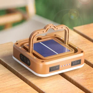 Solar Camping Light Chargeable Solar LED Magnet Camping Lights 5000mAh Portable Hand Torch Fishing Lights Floodlights Lights