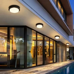 Solar Ceiling Lamp Ultra-Bright High Power Waterproof Solar Outdoor Light LED Courtyard Lamp Garden Villa Yard