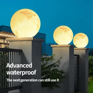 Solar E27 Base IP65 European Classical Large Ball LED Pillar Light for Entrance Pathway Yard Lawn Outdoor 220V