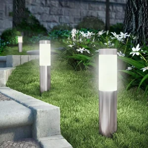 Solar Flame Yard Lawn Decoration Light Pathway Ground Landscape Outdoor IP65 Waterproof LED Torch Warm White Garden Light