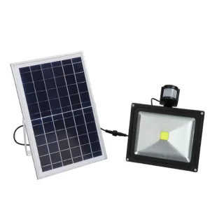 Solar Flood Lights Motion Sensor Induction IP65 Waterproof 20W Spotlight Garage Basement Garden Security Light PIR LiFePO4