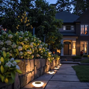 Solar Garden LED IP65 Waterproof 3500K Warm White Floor and Lawn Landscape Underground Light