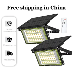 Solar Garden Light with Three Modes Four Brightness Levels Extended Battery Life and Water Resistance for Outdoor Use
