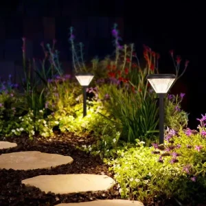 Solar Garden Lights Outdoor Waterproof Solar Lawn Lights for Park Garden Patio Pathway Decoration