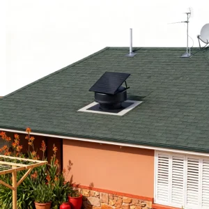 Solar Home Appliance Wiring Free Roof Top Mounted Ball Extractor Natural Energy Powered OEM Air Exhaust Attic Ventilation