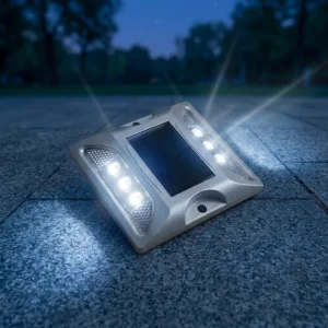Solar In-ground Light IP68 LED Small Weatherproof Shockproof Floor for Garden Scenic Area City Square Walkway RoHS Certified
