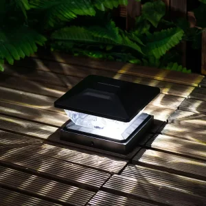 Solar LED Column Head Light for Outdoor Garden Landscape