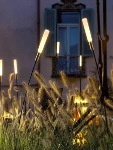 Solar LED Garden Light IP65 Waterproof Outdoor Floor & Reed Light for Park Lawn Villa Decoration